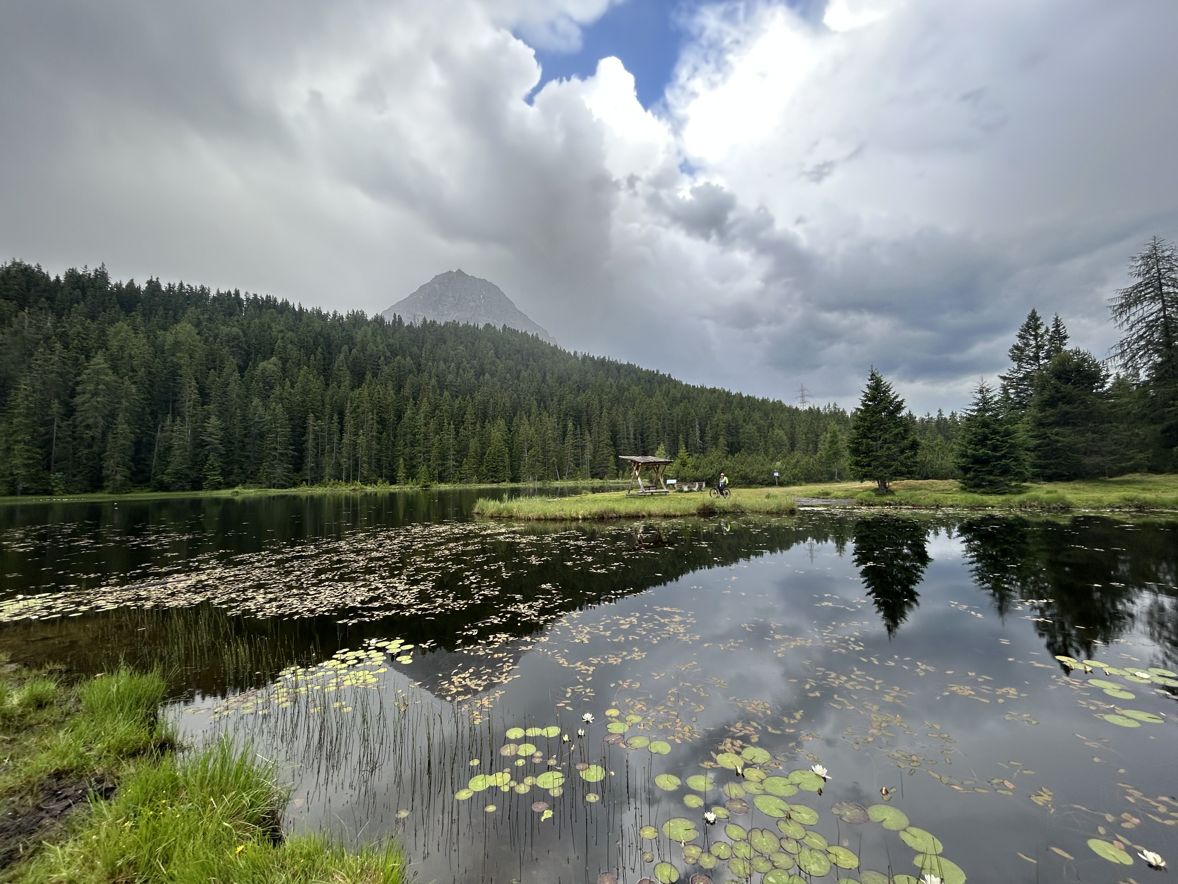 2. Etappe - Schwarzsee oberhalb von Nauders.JPG