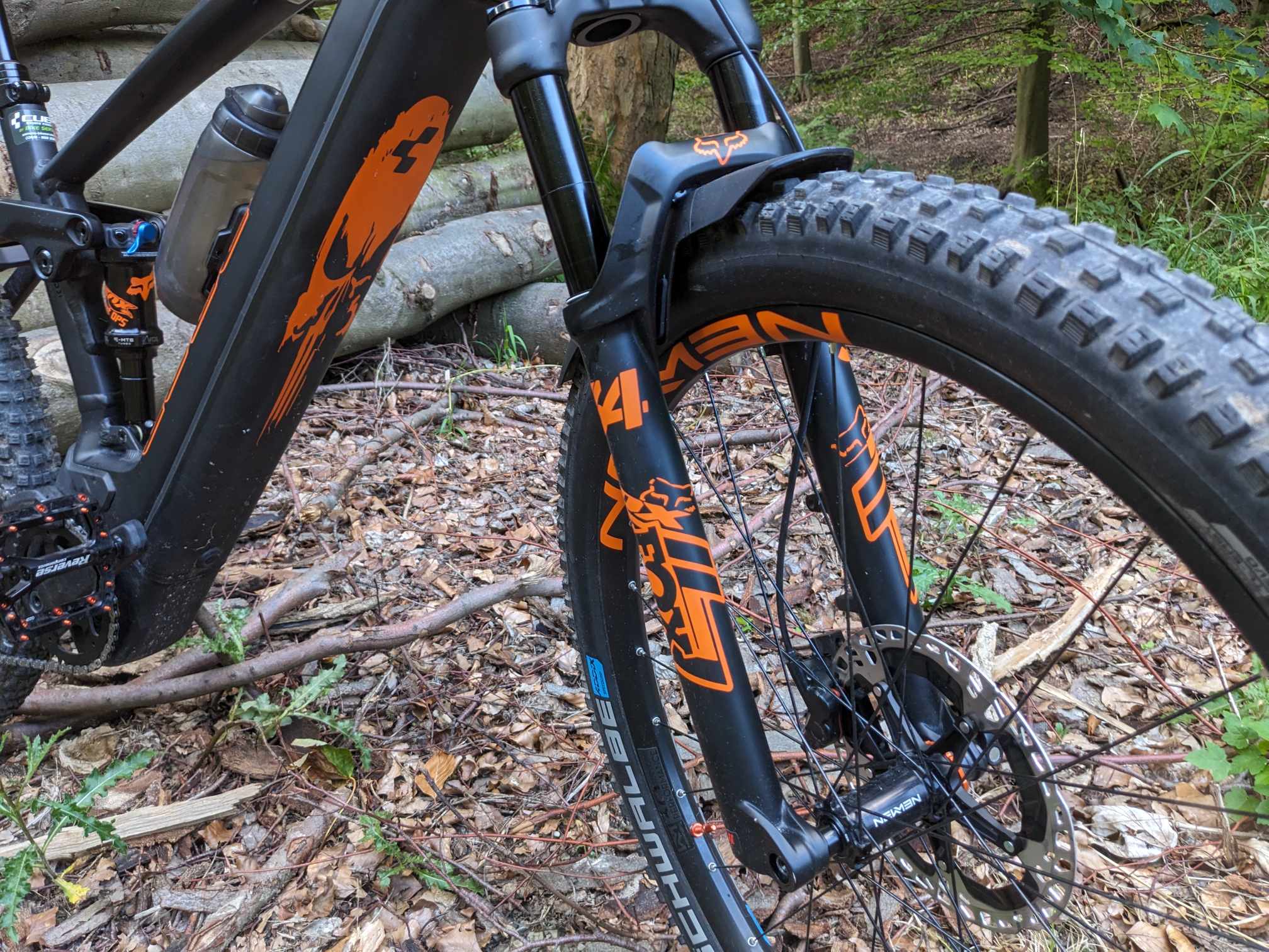MUDGUARD fur die Fox 34 Float AWL eMTB News das Forum rund um e Mountainbikes