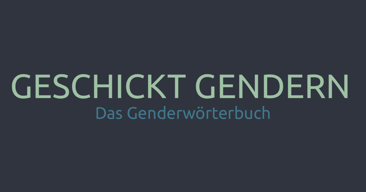 geschicktgendern.de