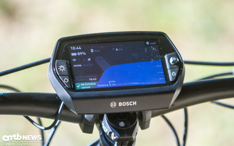 Ein echter Bordcomputer für E-Bikes: Test: Bosch Nyon-Display
