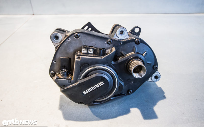 Shimano Steps E8000 Motor zerlegt: ein Blick ins Innere des Antriebs