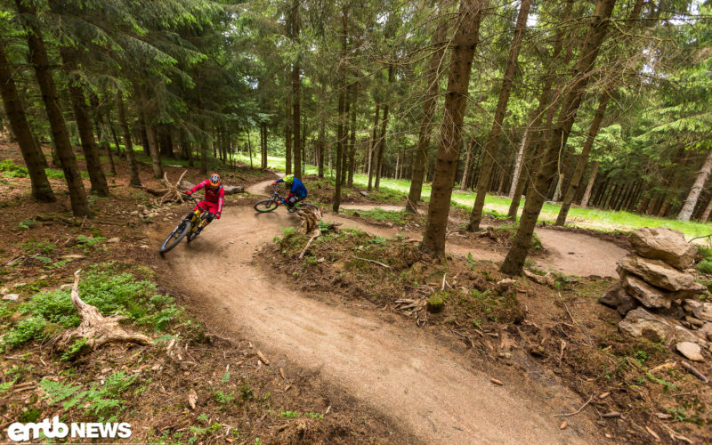 Bosch eBike Uphill Flow Trail am Geißkopf: Wir sind ihn gefahren