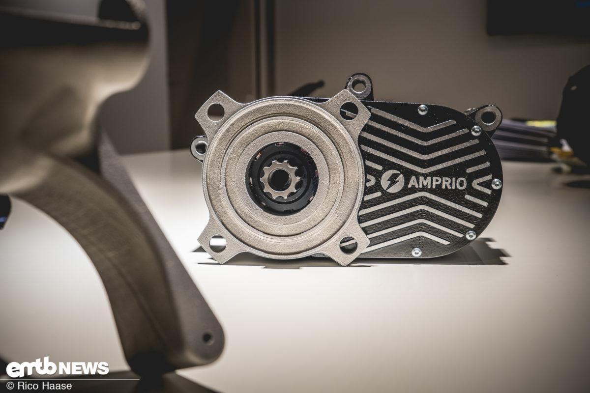 Eurobike 2017: Amprio zeigt neuen Motor für eMTBs
