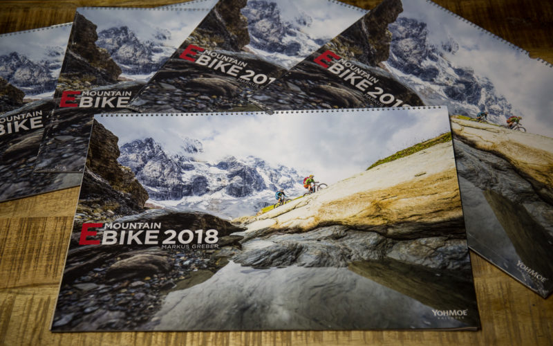 Gewinnspiel! Wir verlosen 5 eMTB-Kalender von Markus Greber