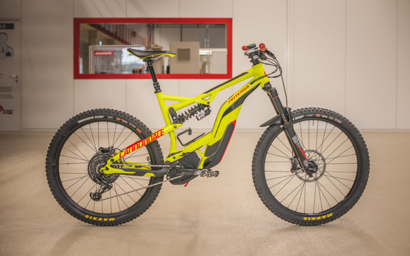 Pimp My E-Bike: Elmar Keineke von SRAM präsentiert sein Cannondale Moterra LT – ein Hobel fürs Grobe