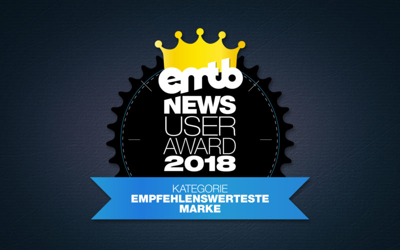 eMTB-News User Award 2018: Die empfehlenswerteste Marke
