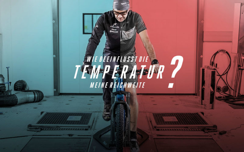 Reichweite mit dem E-MTB: Wie beeinflusst die Temperatur meine Reichweite?