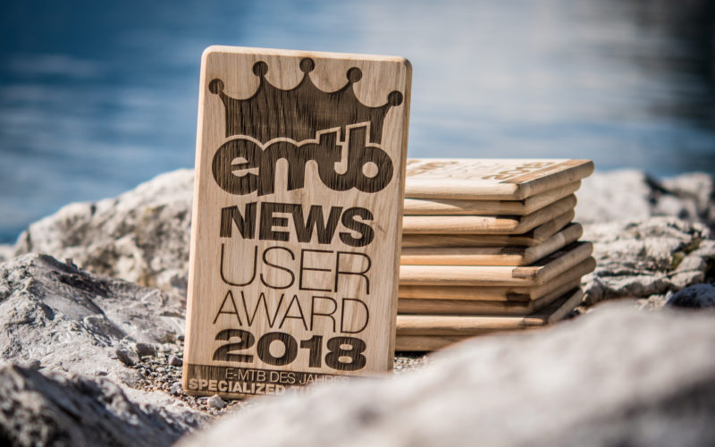 eMTB-News User Award 2018: Trophäen für die Sieger!