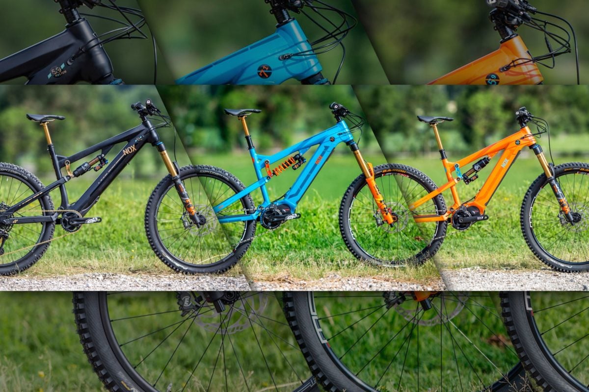Nox Cycles Neuheiten 2020: 3xF: Farbe. Federweg. Fazua.