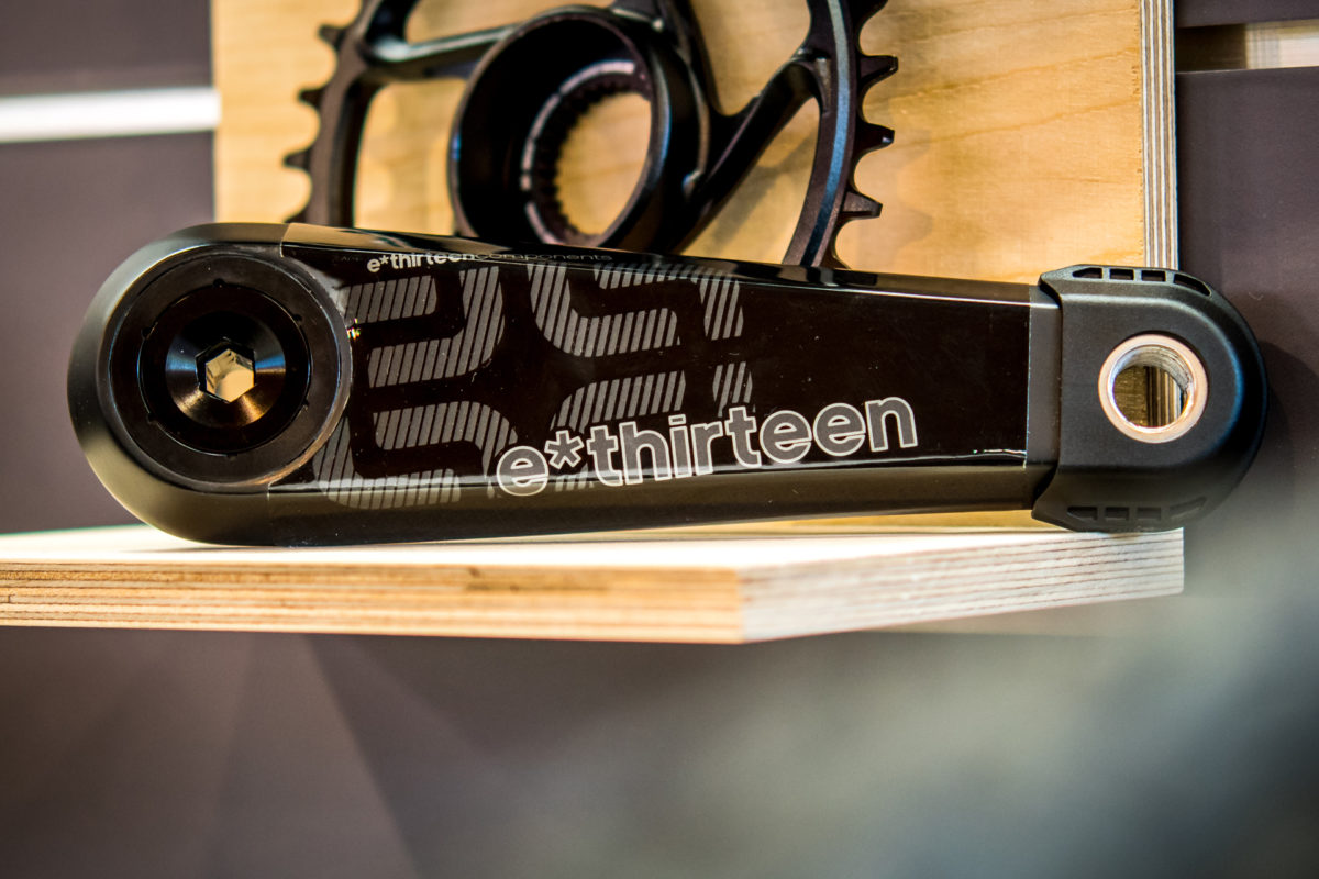 e*thirteen Neuheiten 2020: eSpec Race – Carbonkurbeln für Bosch CX-Motor