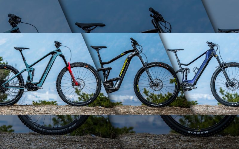 Merida, Simplon & Haibike im großen All-Mountain-Vergleichstest: Drei potente Kracher fürs Grobe