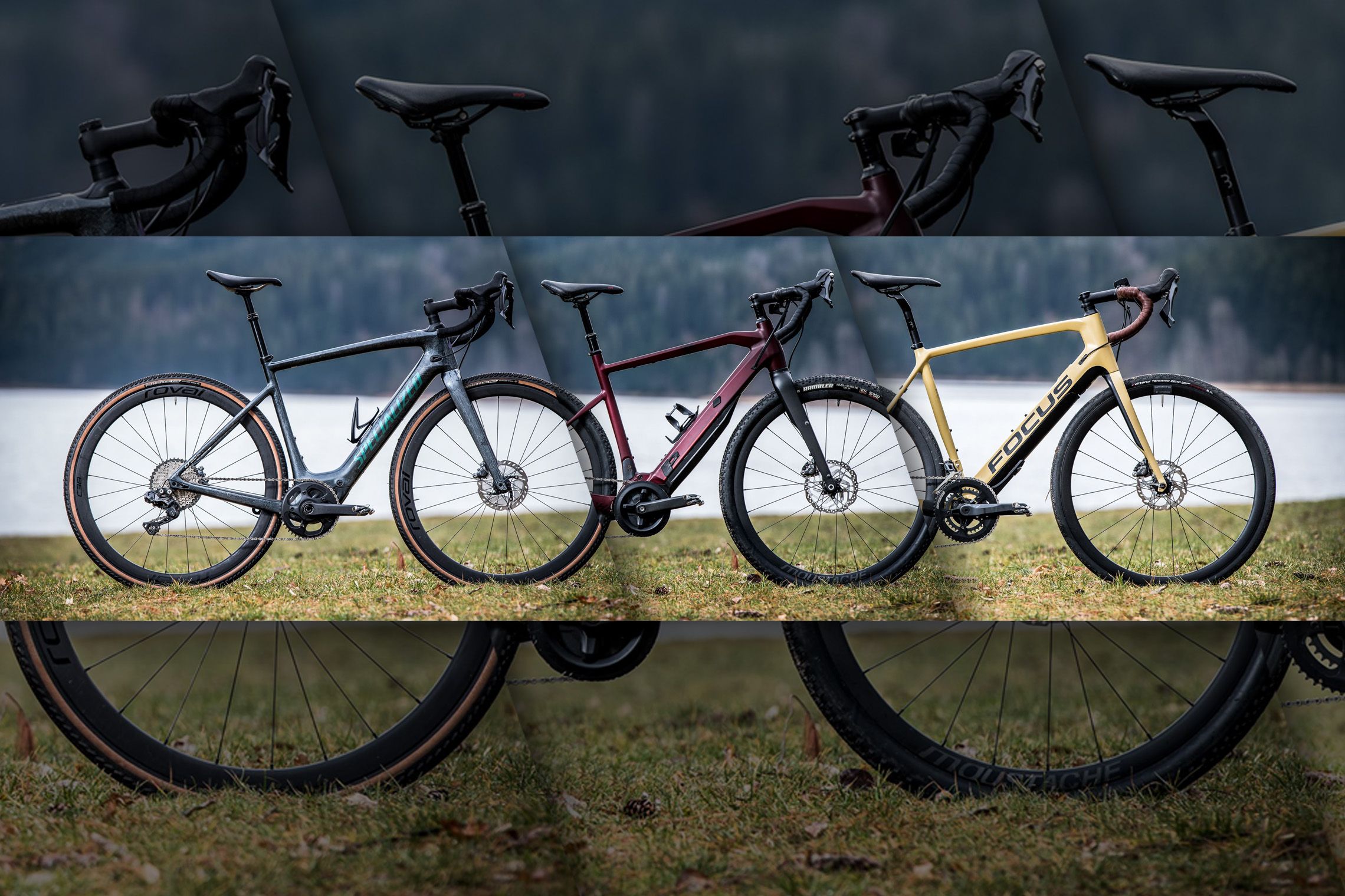 E-Gravelbikes im Test: Drei Reisebegleiter – so unterschiedlich wie Tag & Nacht
