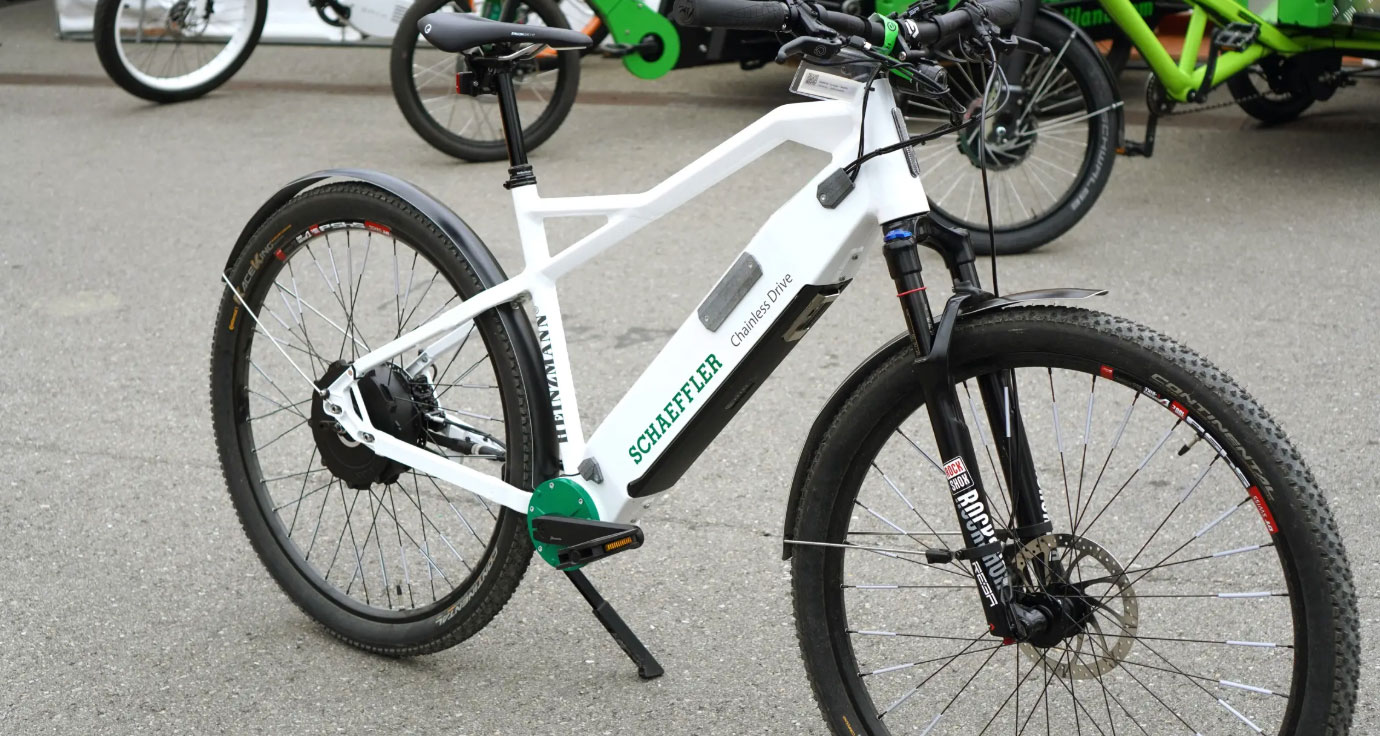 Serieller Hybrid Antrieb Von Schaeffler E Bike Ohne Kette Wartungsarm Und Kostengunstig Emtb News De