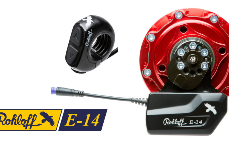 elektronische Rohloff E-14-Schaltung: Jetzt mit Panasonic FIT Antriebssystem kompatibel