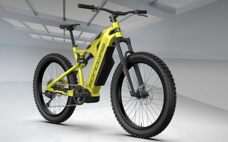 US-Rockstar: Sondors präsentiert ein neues E-MTB mit 1150 Watt