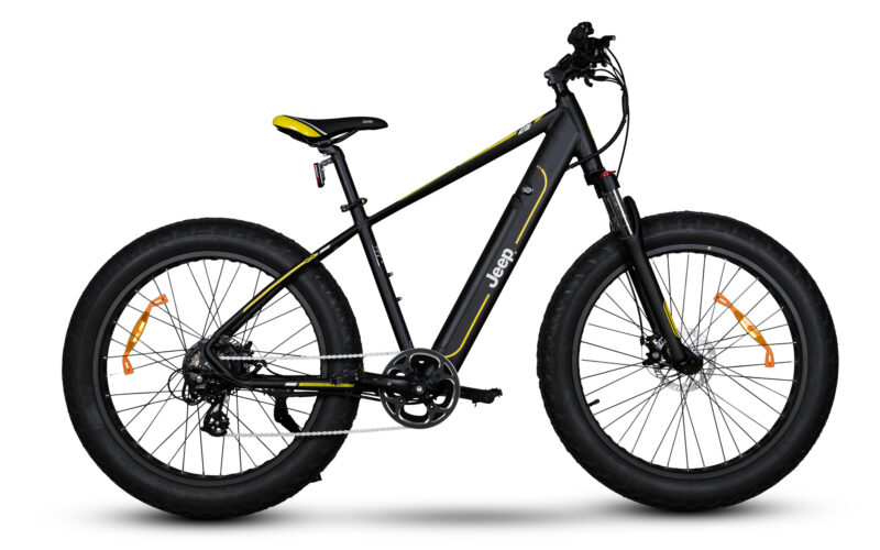 Jeep E-Bikes ergänzt E-Mountainbike Serie: FAT-Style-Reihe – E-Bikes mit stylischer Optik