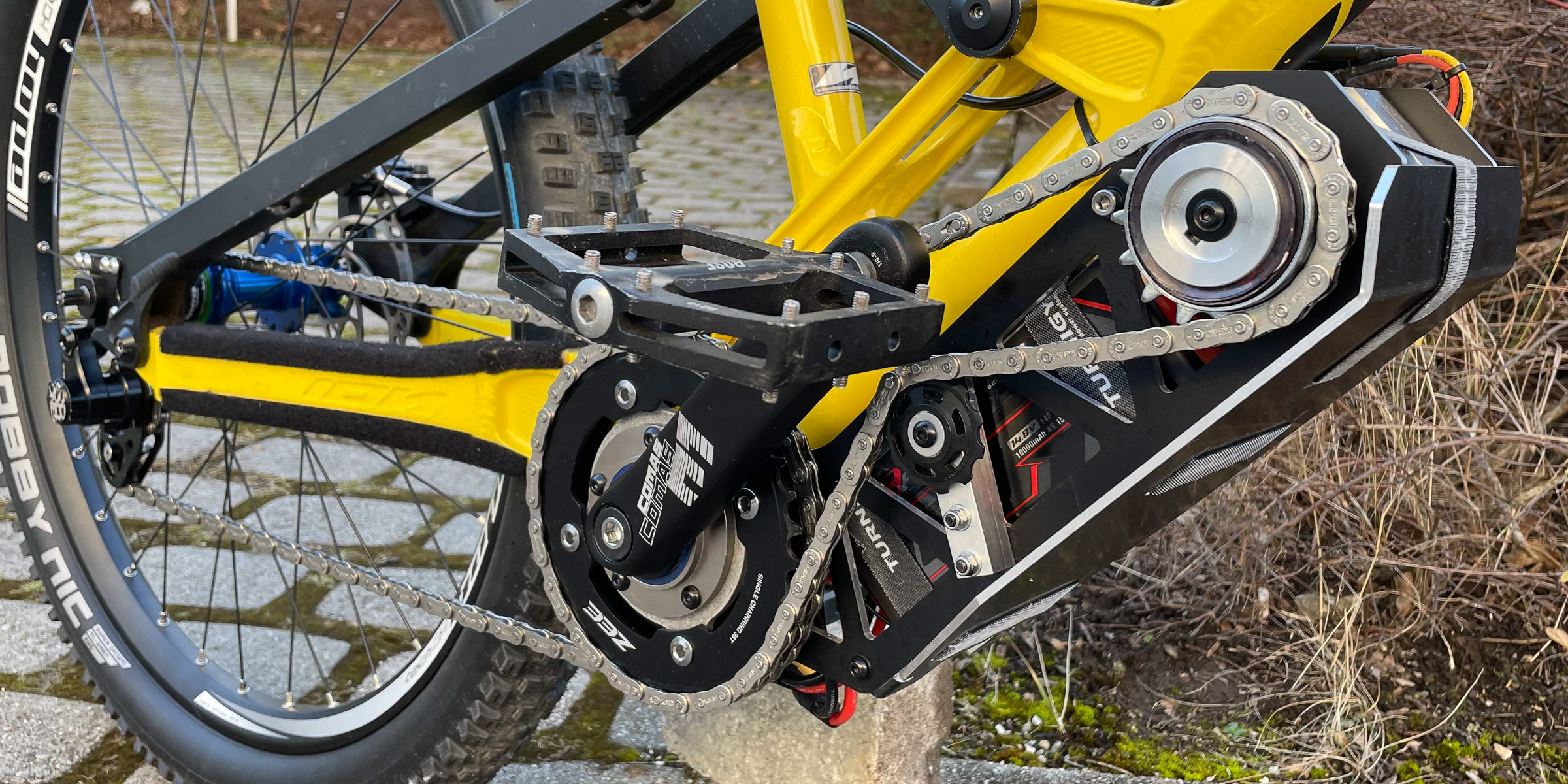 Mc Guyvers E-Bike: E-Bike Antrieb selbst gebaut –