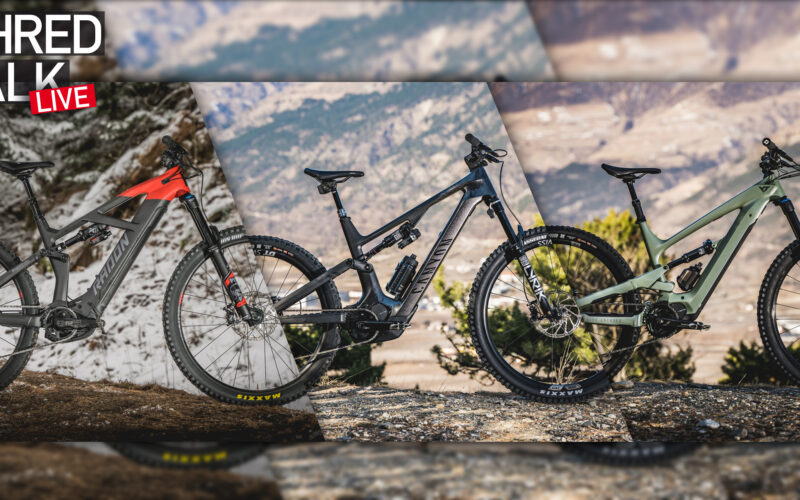 Shredtalk Live – wir beantworten eure Fragen: Canyon, YT, Radon!