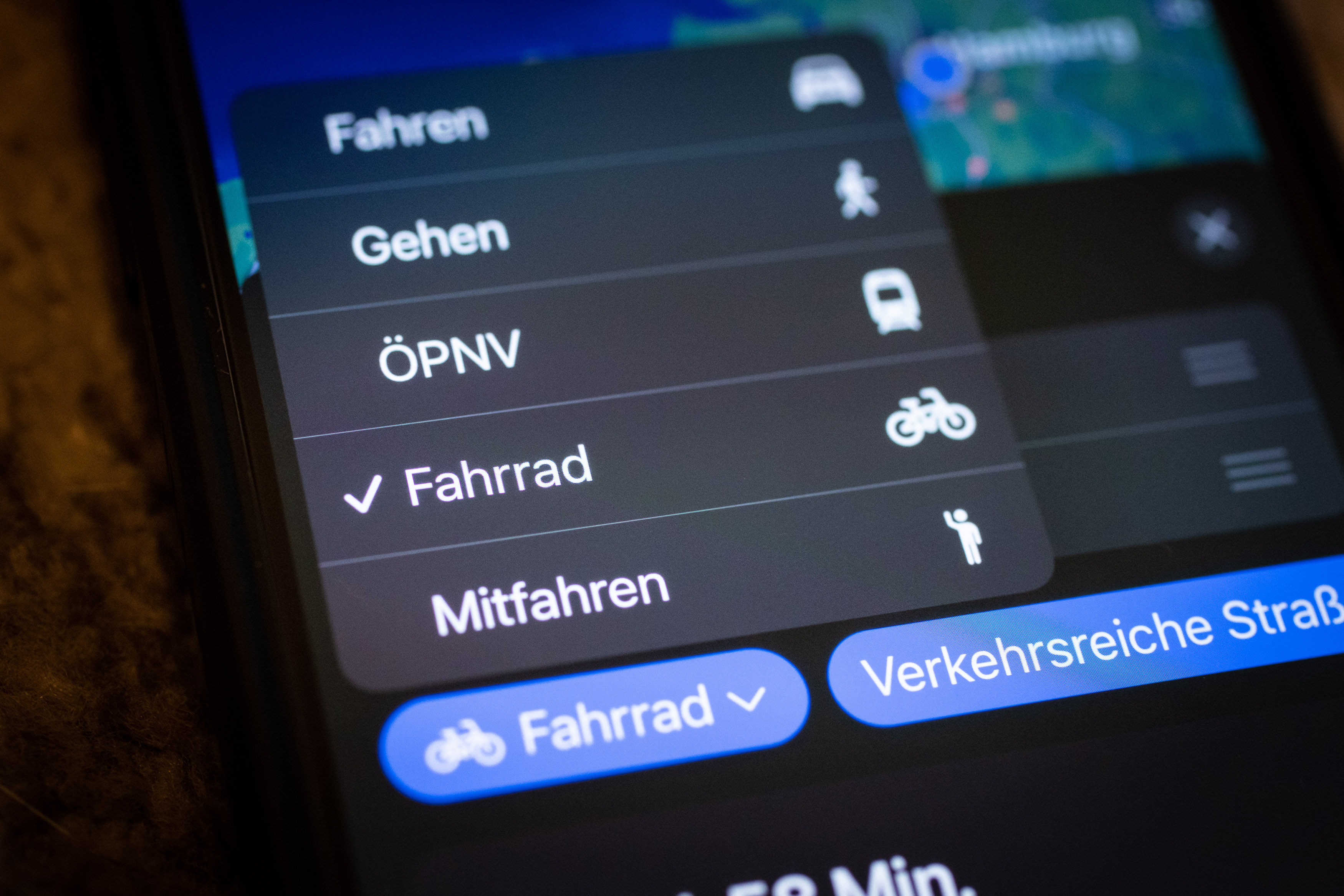 Apple iOS Karten App: Jetzt auch mit Fahrradnavigation