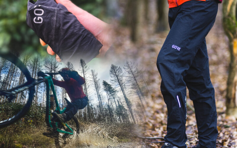 Gore C5 Gore-Tex Paclite MTB-Regenhose im Test: Regenretter im Handyformat