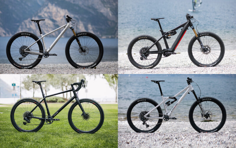 Liteville Neuheiten 2023 – 4 neue Bikes:  E-MTB,Enduro, Hardtail, Gravel, teils mit K.I.S.