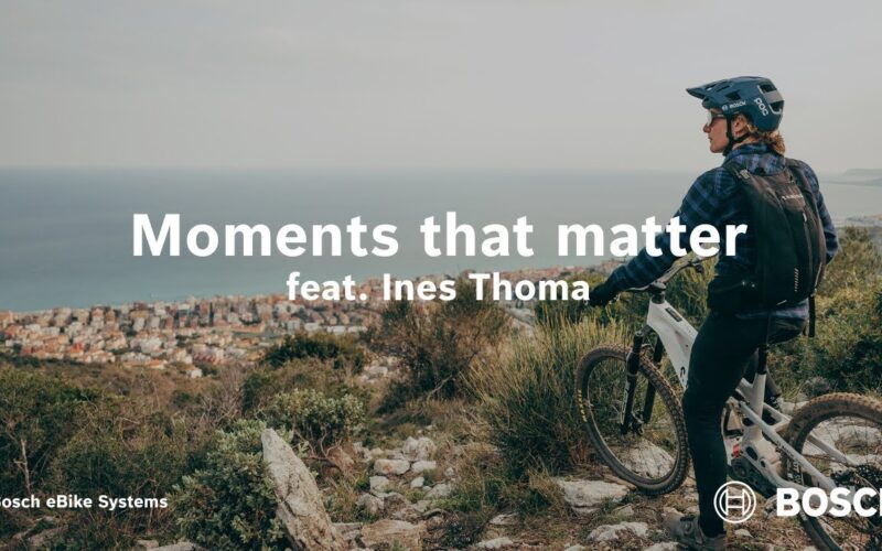 Bosch eBike Systems YouTube-Serie „Moments that Matter“: Ines Thoma im Portrait
