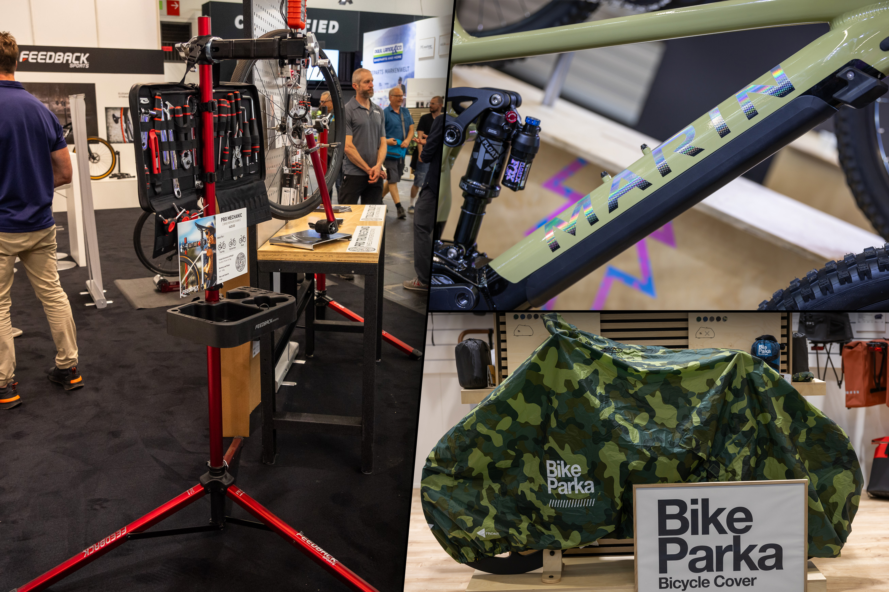 Eurobike 2023: Neuheiten von Marin, Feedback und Bikeparka