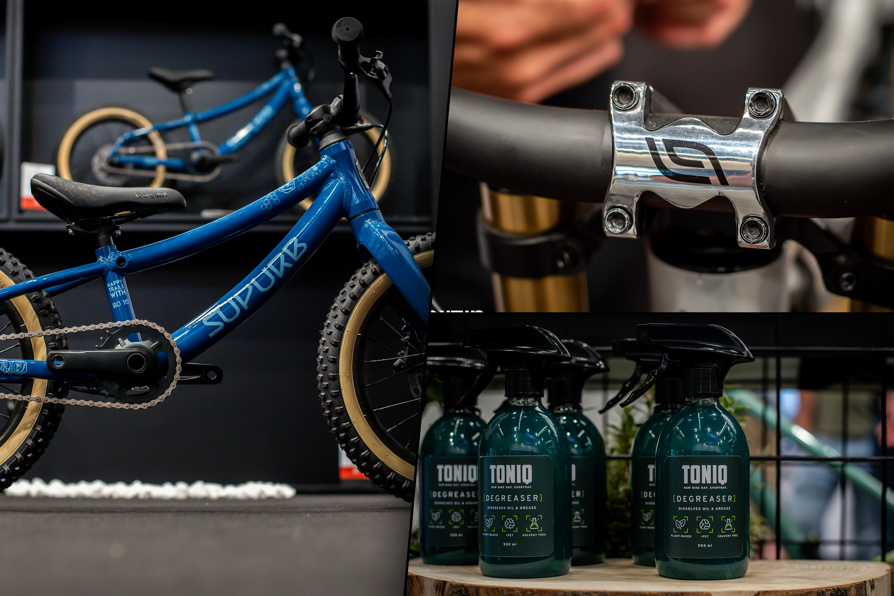 Eurobike 2023 bei Bike-Components: Neuheiten zu Supurb, Levelnine und Toniq