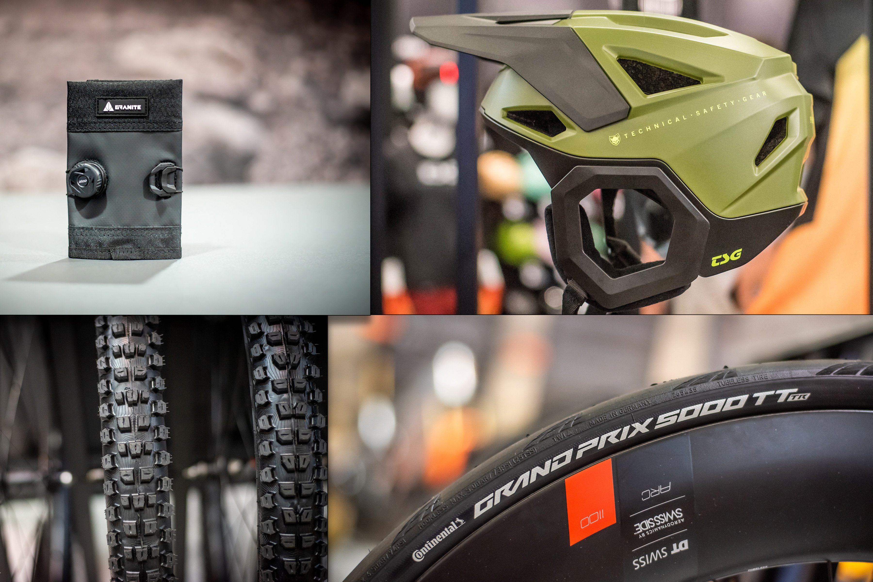 Eurobike 2023: Neue 26″ Continental-Reifen, Granite Rahmentasche und modularer TSG-Helm