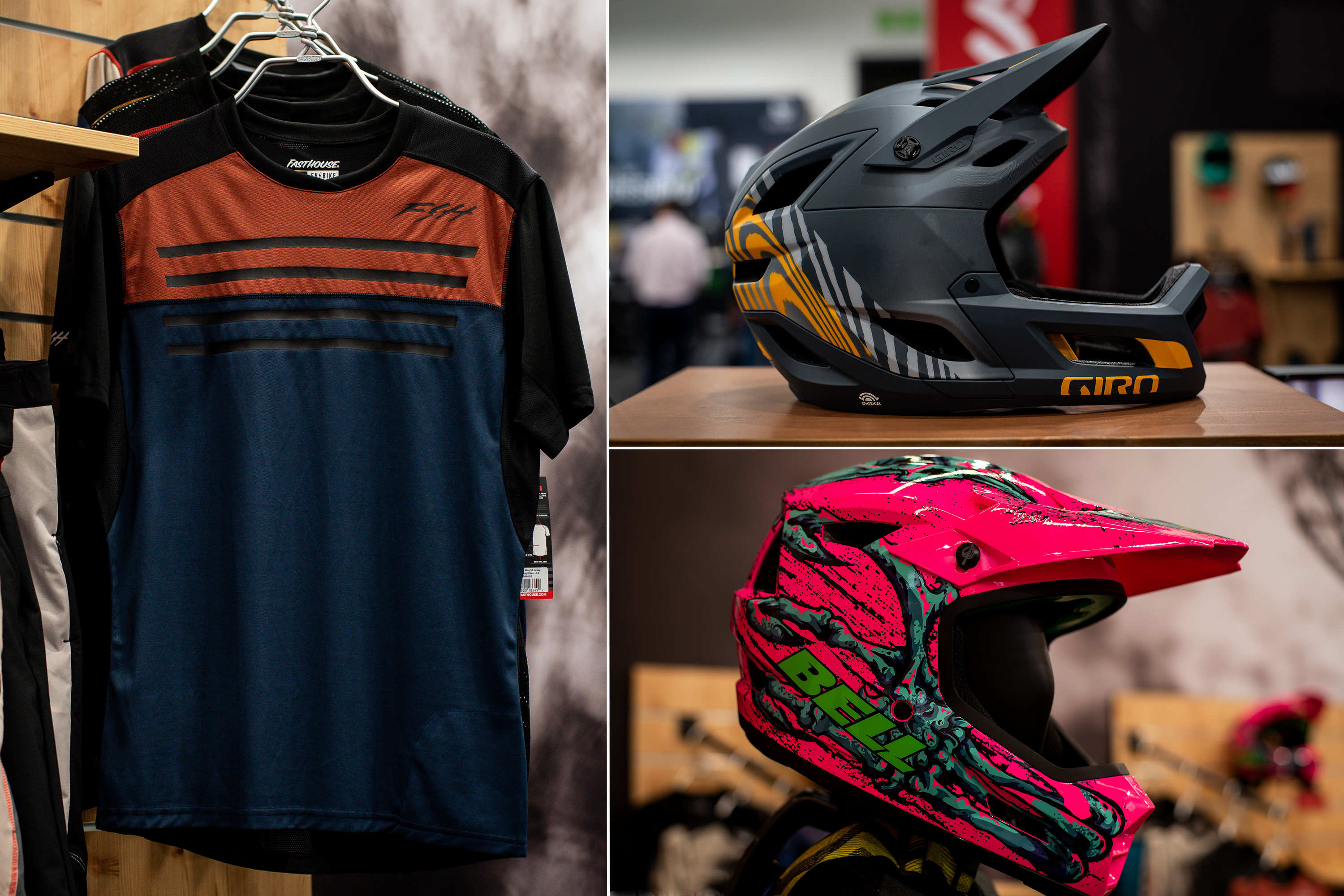 Eurobike 2023 – Grofa: Fullface-Helme von Bell & Giro, Fasthouse-Jerseys