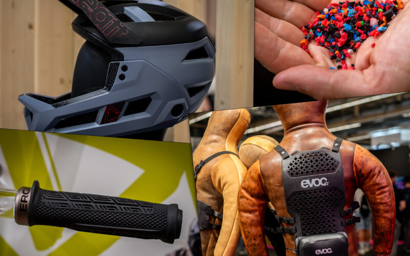 Eurobike 2023: Evoc Torso-Protektor, flexibler Leatt-Helm und neue Ergon Griffe