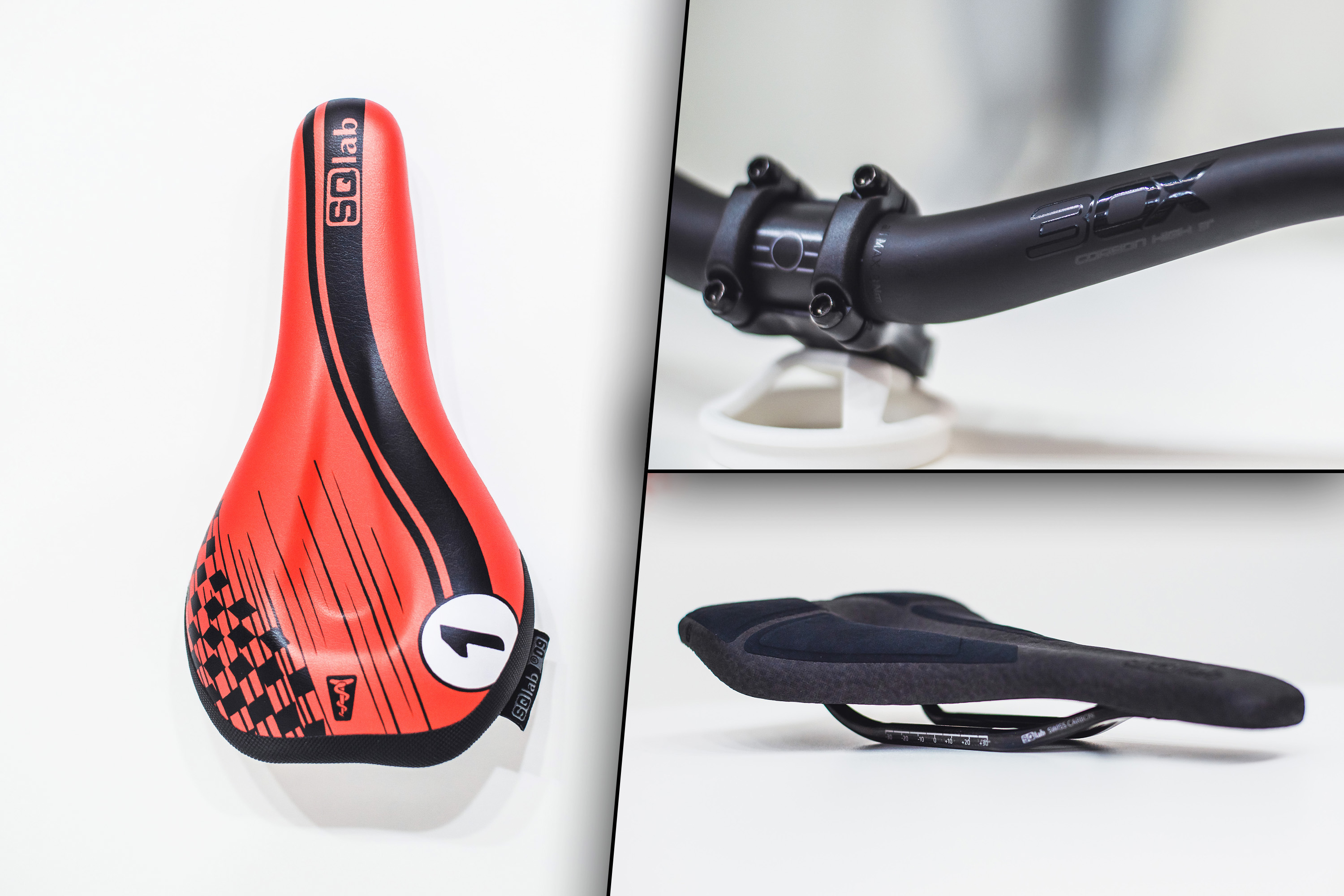 Eurobike 2023 – SQlab: MTB-Sattel mit Carbonrails, Carbonlenker & Kids-Line