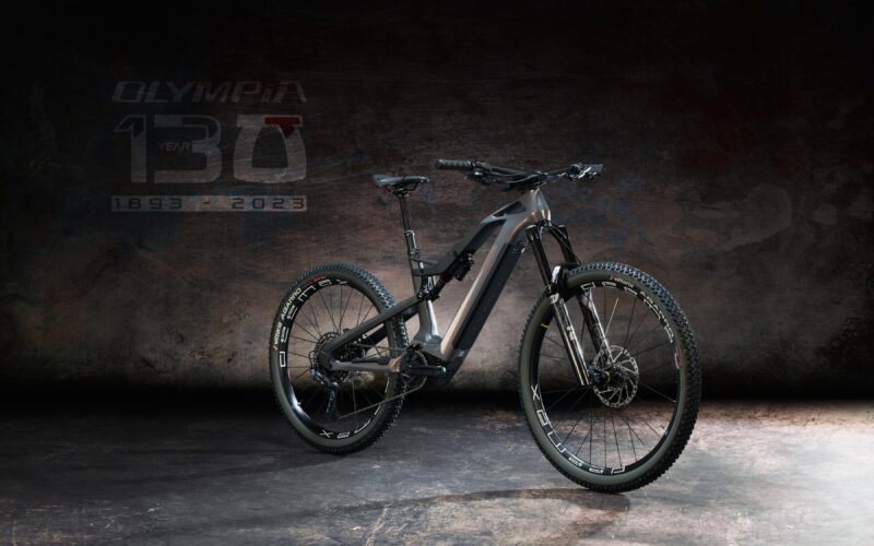 Olympia Karbo 130° Anniversario: Limitiertes E-MTB Sondermodell zum Jubiläum