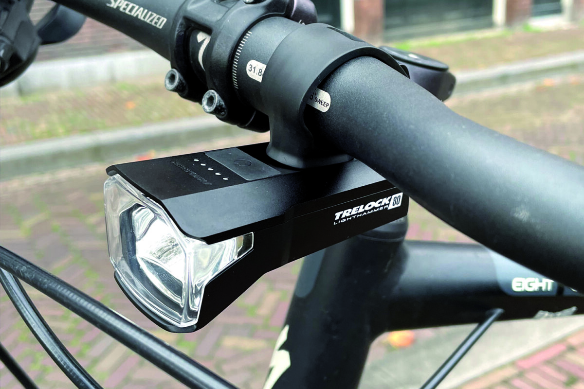 Neuer Trelock Lighthammer 80 USB-Scheinwerfer: Fahrradbeleuchtung auf den Kopf gestellt