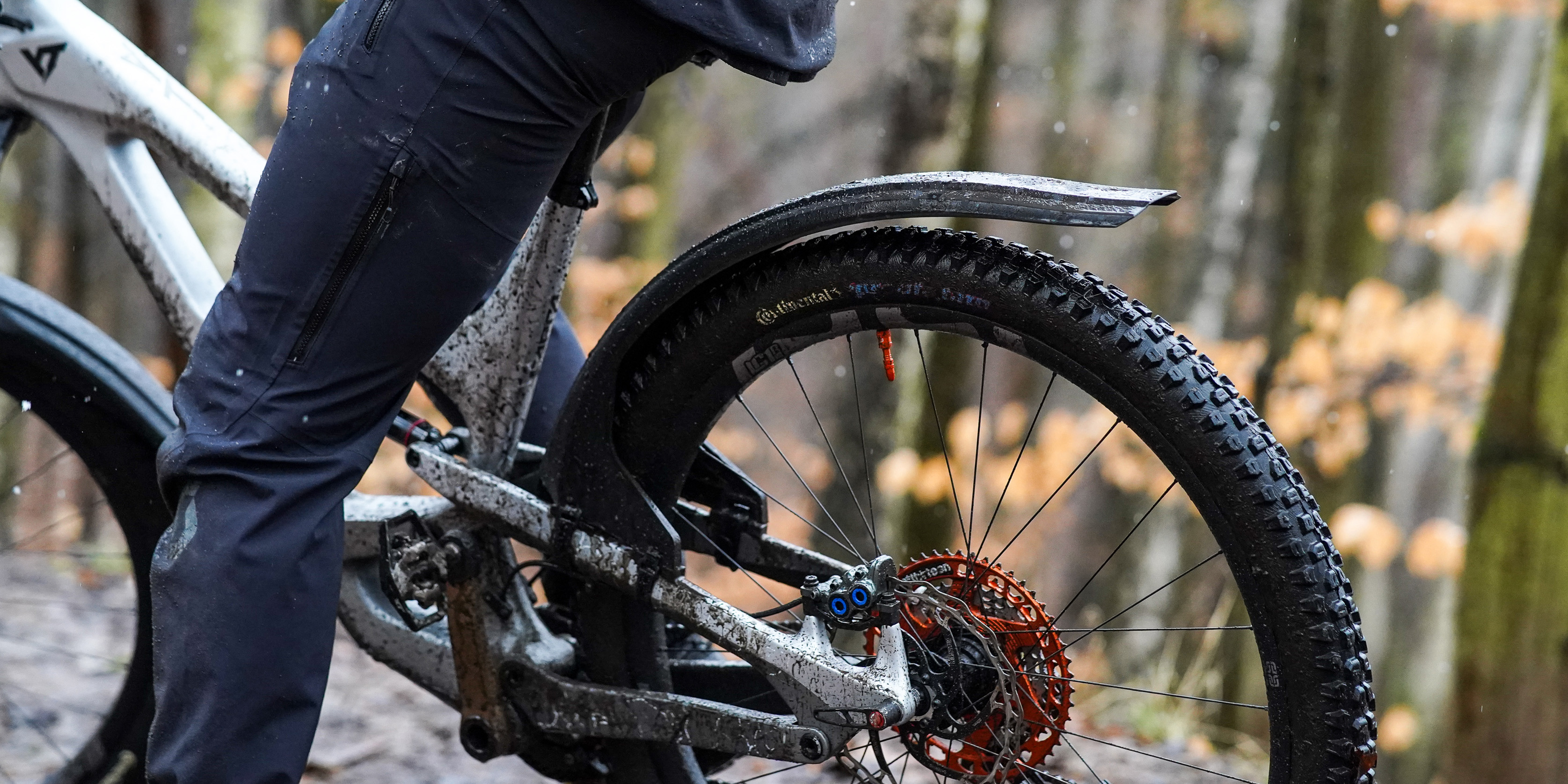 Hinteres Fahrrad Schutzblech Gravel - Leichtes Mudguard Made In Germany