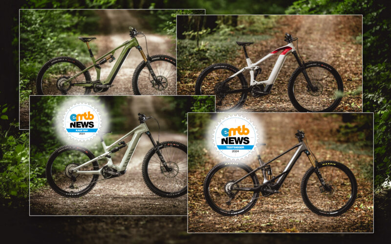 Canyon, Cube, Haibike und Orbea im Test: 🏆 Orbea wird Testsieger, 🏅Canyon holt Kauftipp!