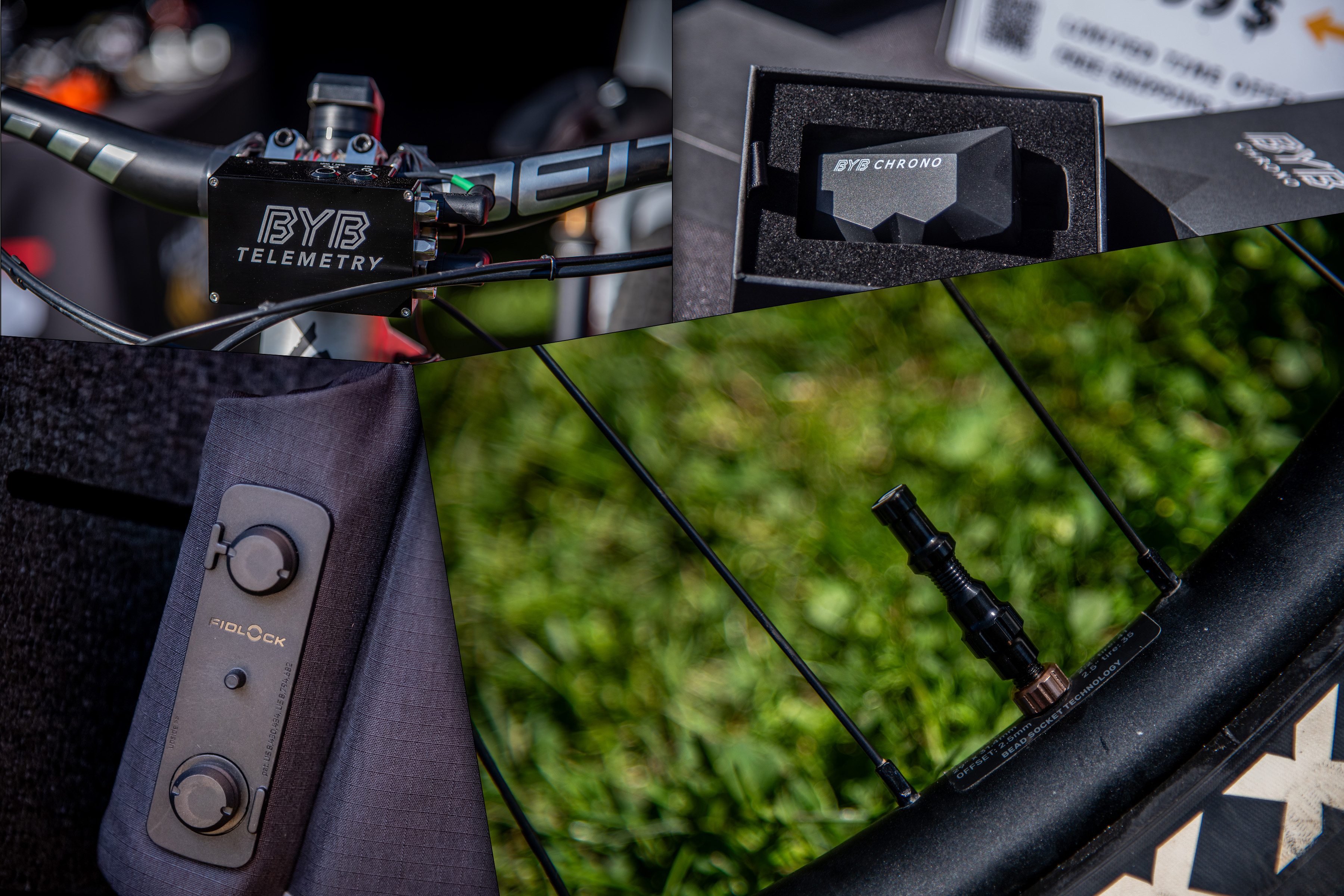Sea Otter Classic 2024: Telemetrie und Zeitmessung von BYB, Stans Tubeless-Ventile & magnetische Hipbags