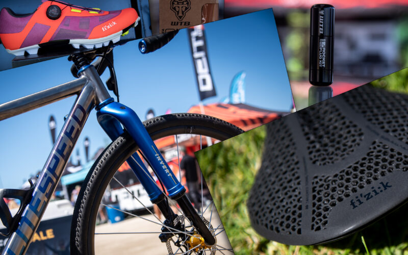 Sea Otter Classic 2024: Cane Creek USD-Federgabel, Tubeless-Flickzeug von WTB & Schuhe + Sättel von Fizik