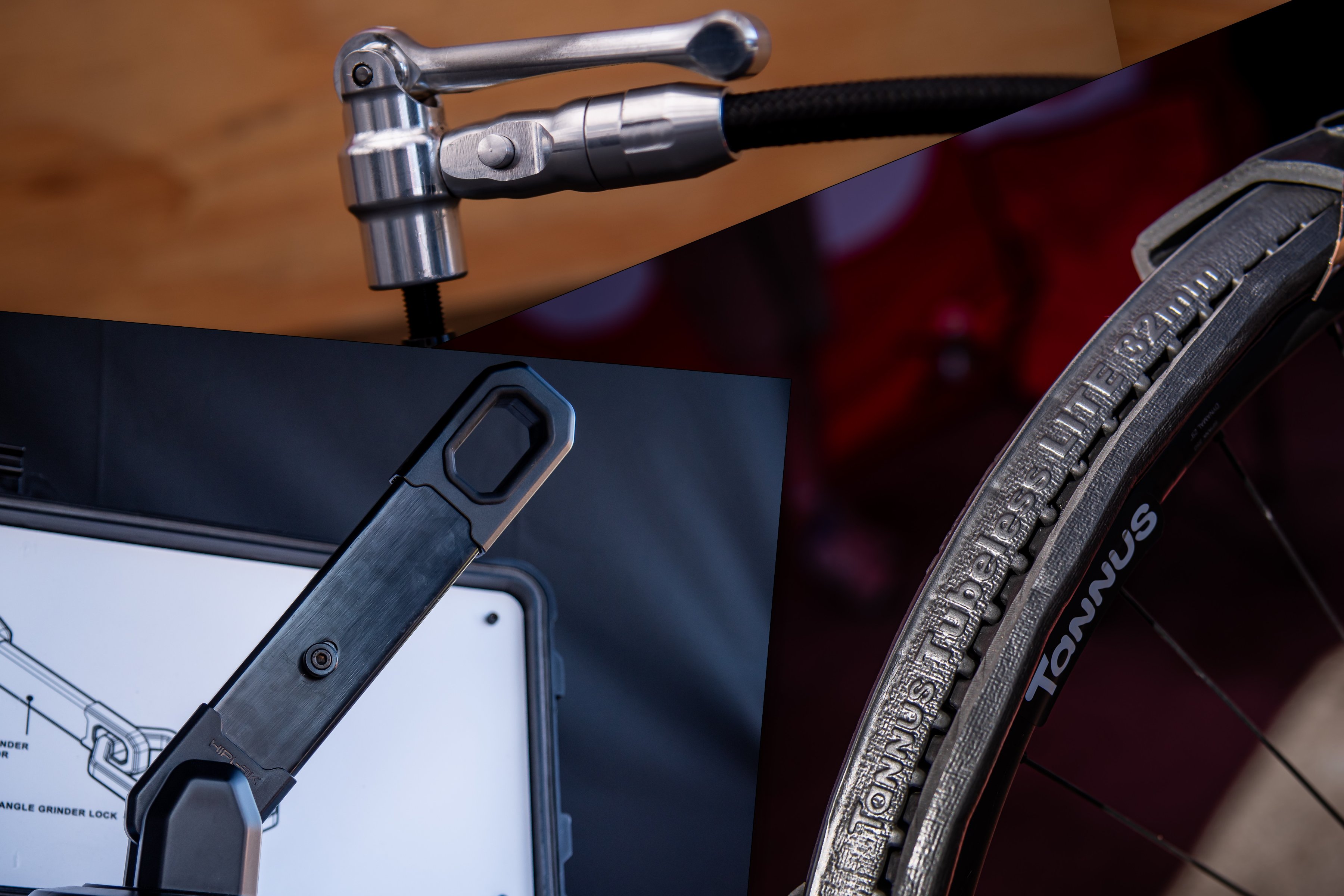 Sea Otter Classic 2024: Tannus-Inserts, Lezyne & Hiplok Megaschloss