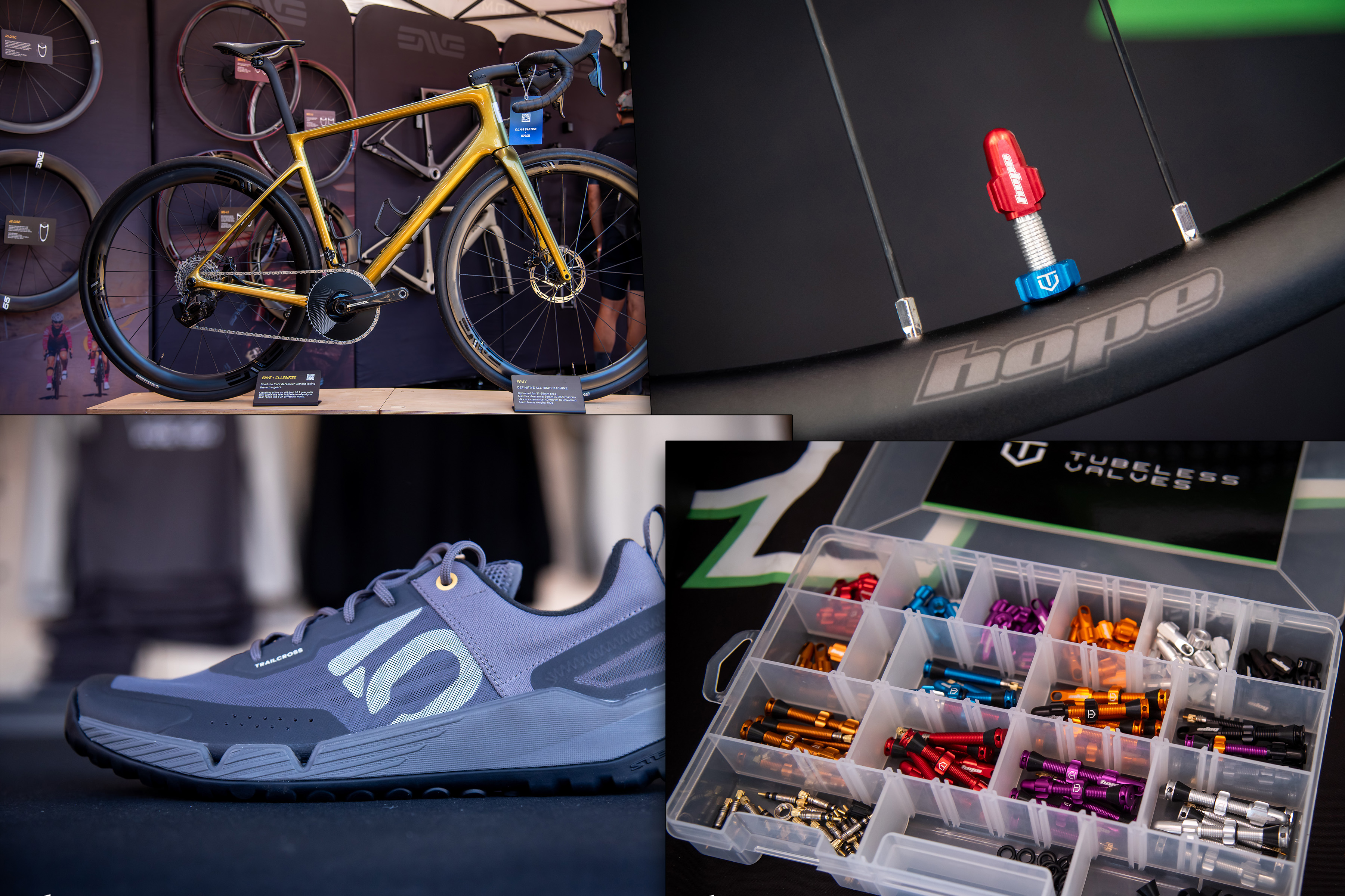 Sea Otter Classic 2024: Tubeless-Ventile von Hope, Enve-Rennrad und luftige Five Ten-Schuhe