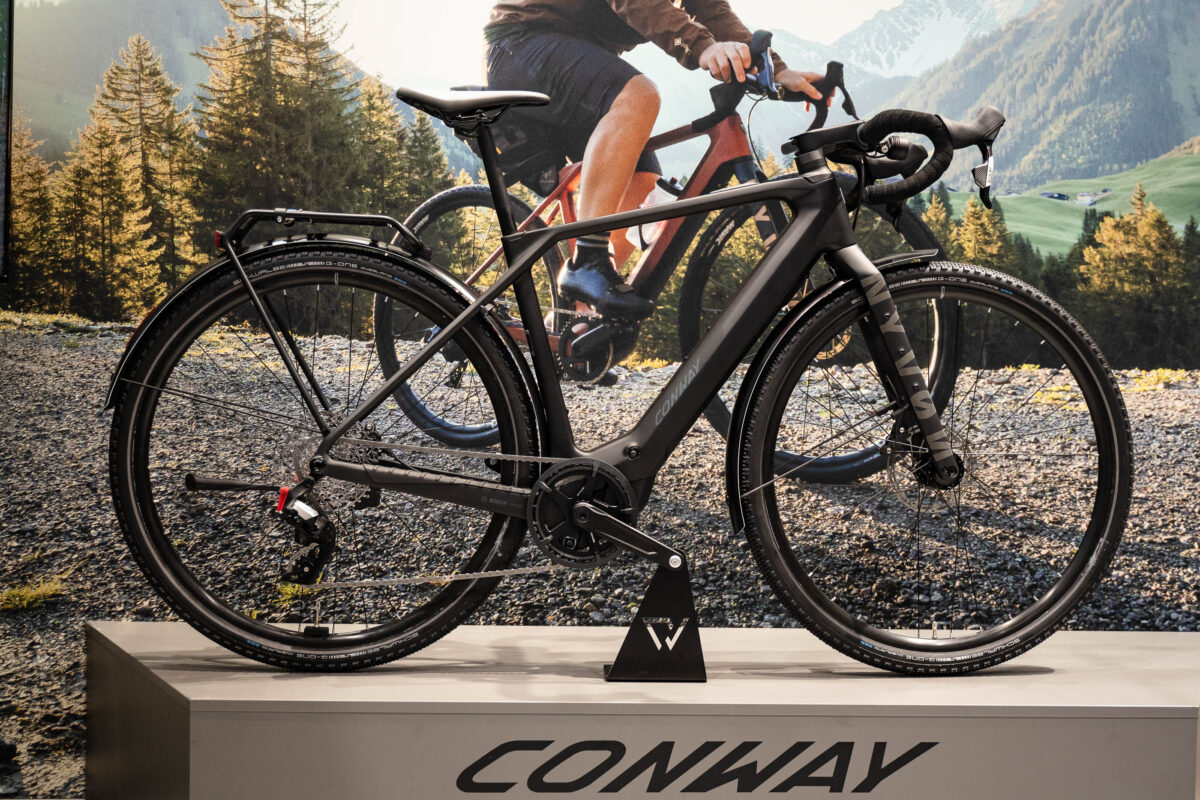 Eurobike 2024: Neues Conway Nyvon E Gravel Bike