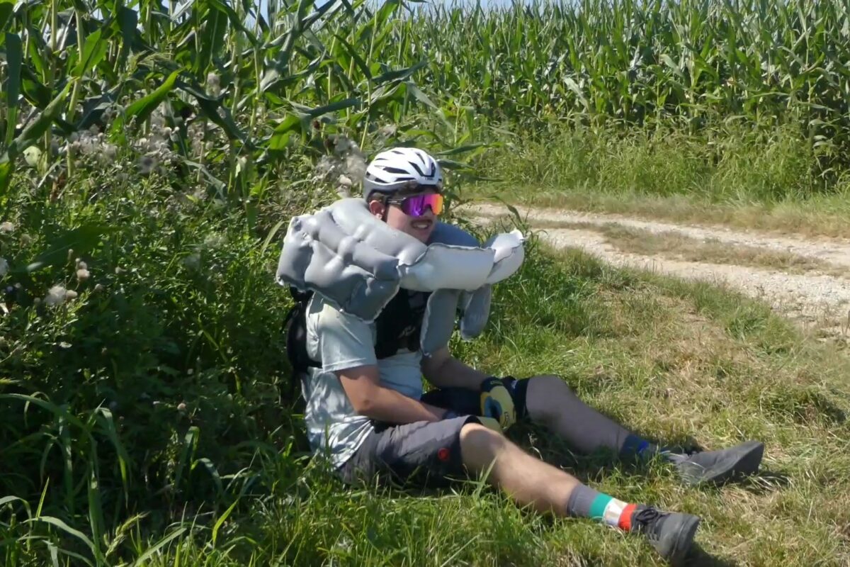 Minerva-AS MASE AirRide: Airbag-Rucksack fürs Fahrrad