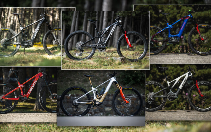 Die schnellsten E-Bikes der Welt: 7 E-Bikes von der E-MTB Weltmeisterschaft 2024