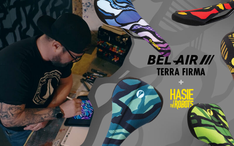 Neuer SDG Bell Air V3 Terra Firma: MTB-Sattel im Hasie & the Robots Design