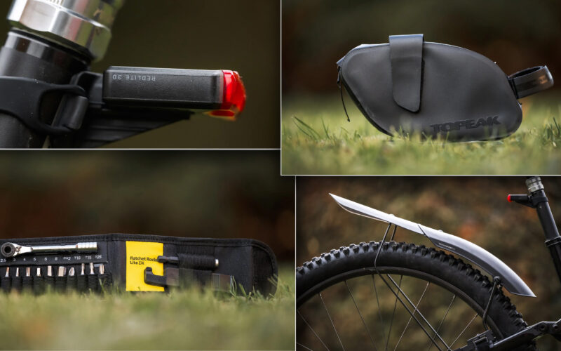 Topeak Fender, Licht, Tools & Satteltasche: 4 Produkte für die nasse & dunkle Jahreszeit