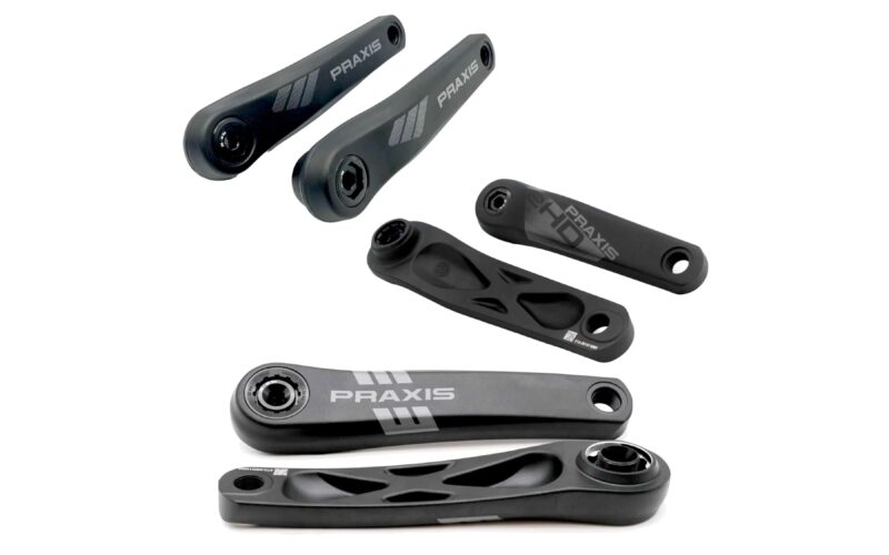 Praxis EC-TYPE1 E-MTB Kurbeln: 150 und 155 mm Längen für Tiefspieler