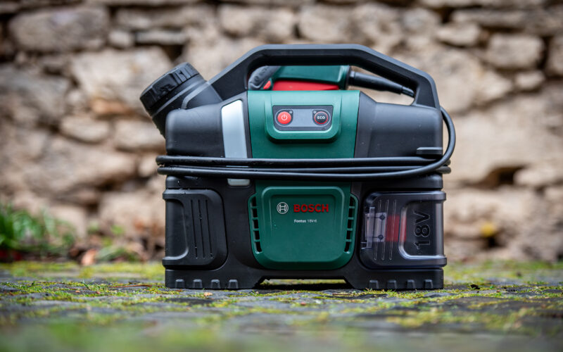 Bosch Fontus 18V-6 Bike Cleaner im Test: Mobil & autark gegen den Schlamm