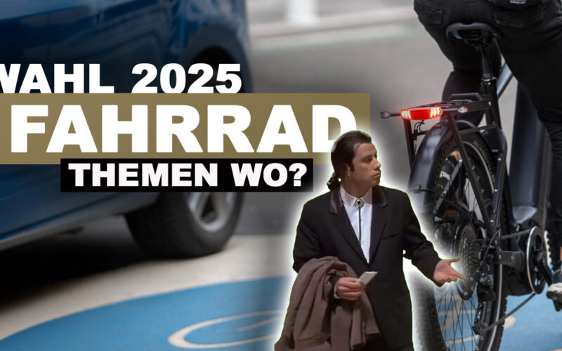 Bundestagswahl 2025 – Thema Fahrrad: Parteiprogramm-Check zum Thema Fahrrad