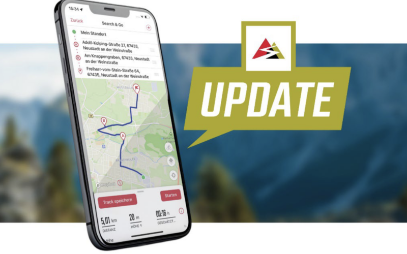 Sigma Ride App: Neues Update mit Multi-Punkt-Routing