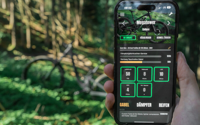 Sagly App: Bike-Setup leicht gemacht